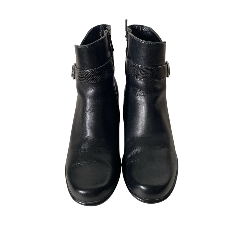 Dansko Margo black leather wedge ankle boots size EU 41 US 11 - Picture 2 of 9